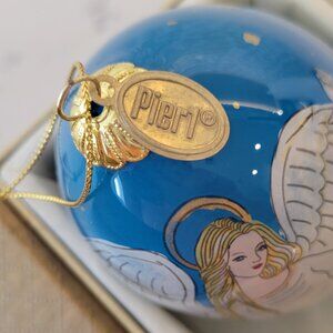 PIER 1 Imports ~ 2016 Collectible Hand-Painted Christmas Ornament